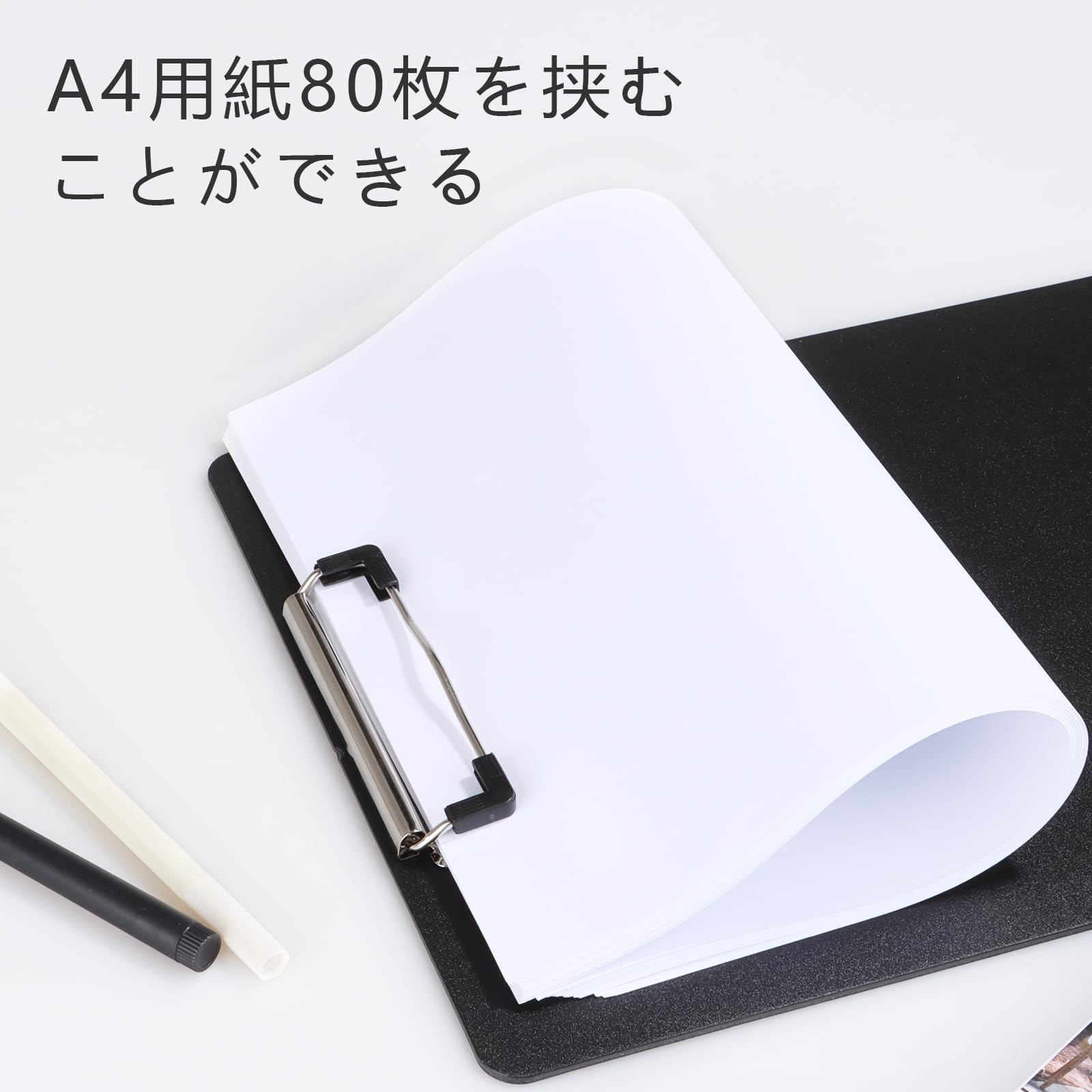 ❣️バインダー A4 クリップボード クリップファイル ブラック 41KKze4Go0L._SS200_.jpg